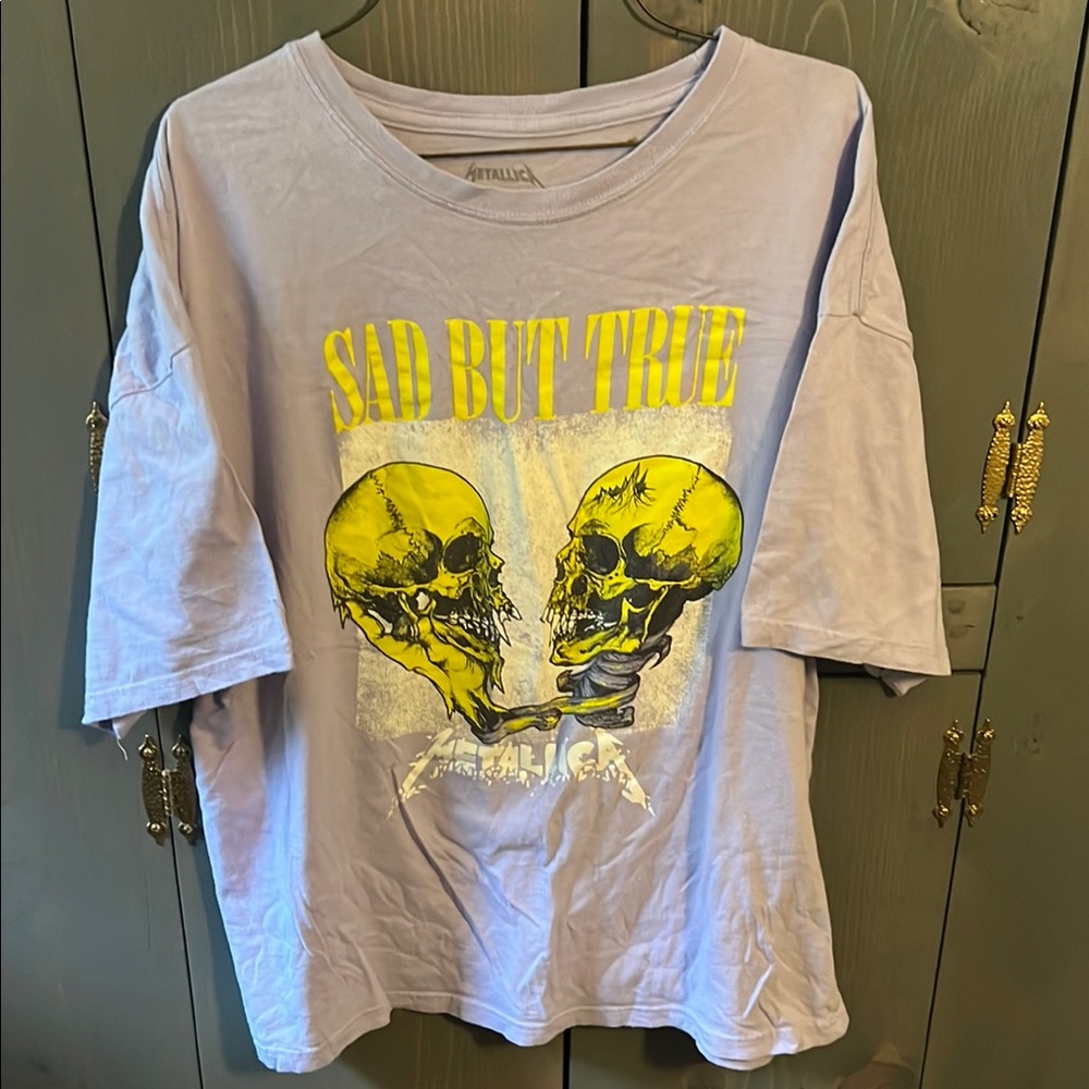Metallica Sad But True Graphic T-Shirt